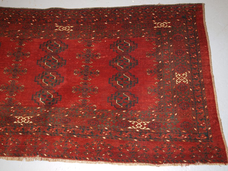 Antique Ersari Turkmen 12 gul chuval of large size-cotswold-oriental-rugs-p8296856-main-637849273007363102.JPG
