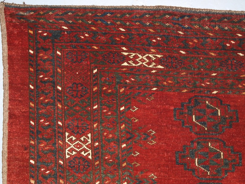 Antique Ersari Turkmen 12 gul chuval of large size-cotswold-oriental-rugs-p8296857-main-637849273033615890.JPG