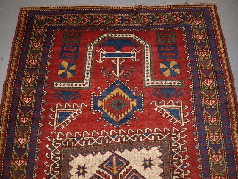 Antique Caucasian Fachralo Kazak Prayer Rug-cotswold-oriental-rugs-pa077733-main-637788121719033419.JPG