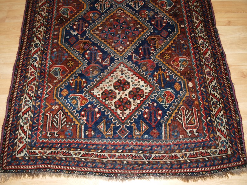 Old South West Persian Tribal Rug, Shiraz Region-cotswold-oriental-rugs-pb068209-main-637892453843075478.JPG