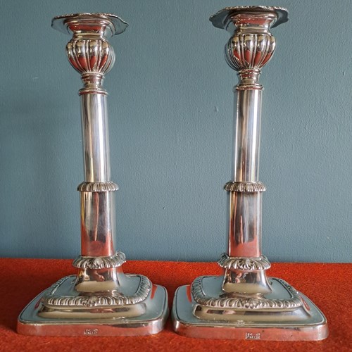 Victorian Telescopic Candlesticks