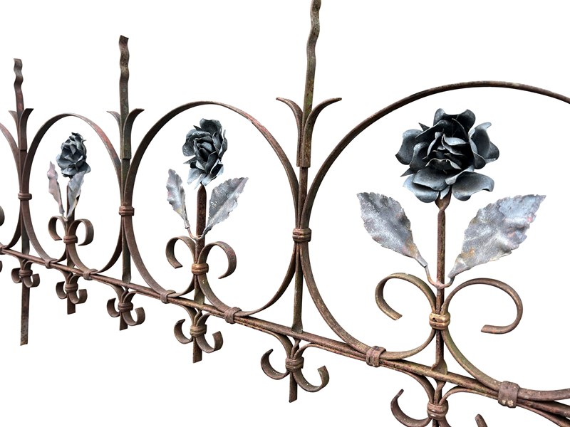 A Superb Pair Of Late 19Th C. French Wrought Iron & Zinc Floral Garden Edging-covelli-tennant-image00006-2-main-638127634424061254.jpg