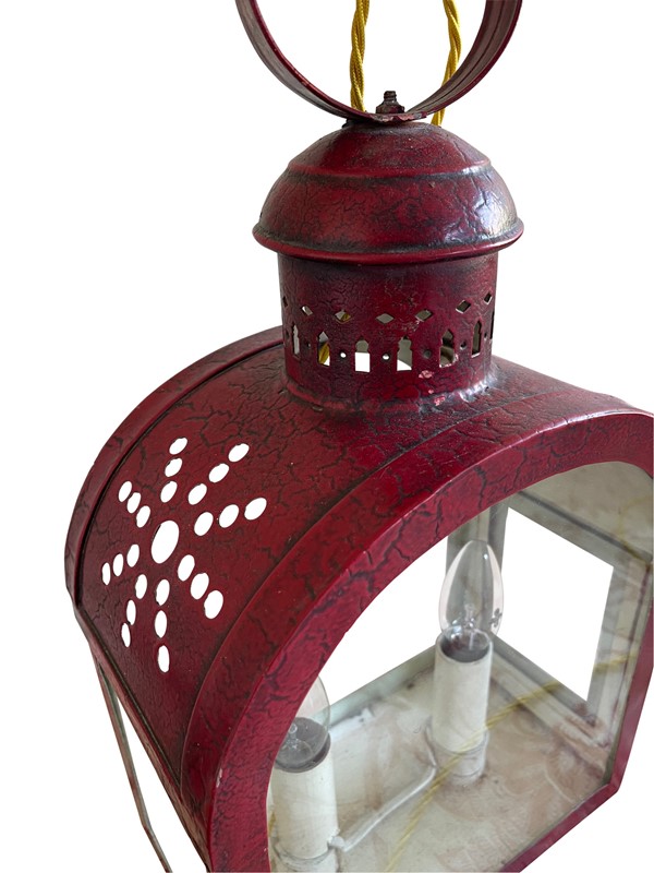 A vintage scarlet painted tole lantern-covelli-tennant-img-7091-main-637689509268008777.jpg