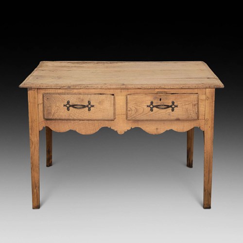 18Th Century Bleached Chestnut Side Table