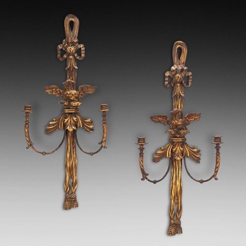 18Th Century English Candle Sconces