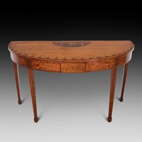 18th Century Satinwood Side Table
