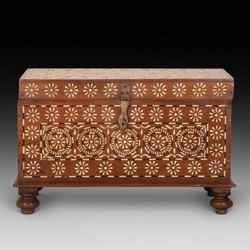 19Th Century Anglo Indian Decorative Trunk