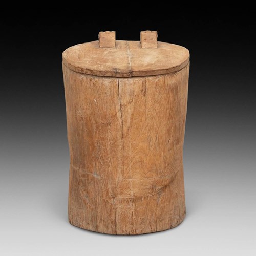 19Th Century France Decorative And Natural Trunk With Storage