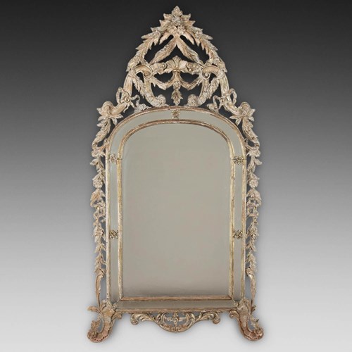 19Th Century French Carved Decorative Mirror