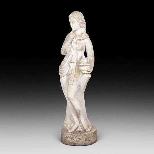 19Th Century Sculpture Of A Female