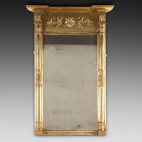 Early 19Th Century English Gilt Pier Mirror
