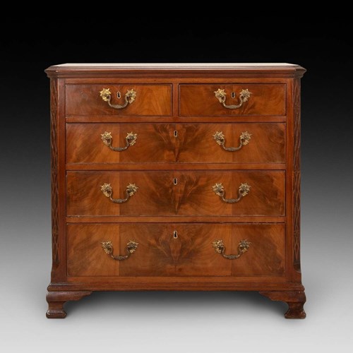 Georgian Mahogany Chest Of Drawers