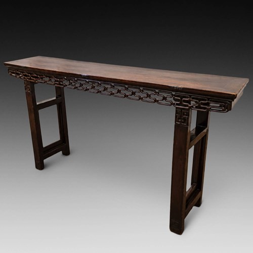 Late 19Th Century Chinese Altar Console Table
