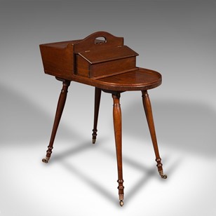 Antique Butler's Silver Valet Stand...