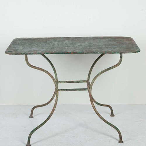 Late 19th Century French Iron Garden Table