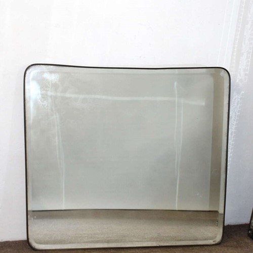Bevelled Mid-Century Modern Italian Landscape Mirror