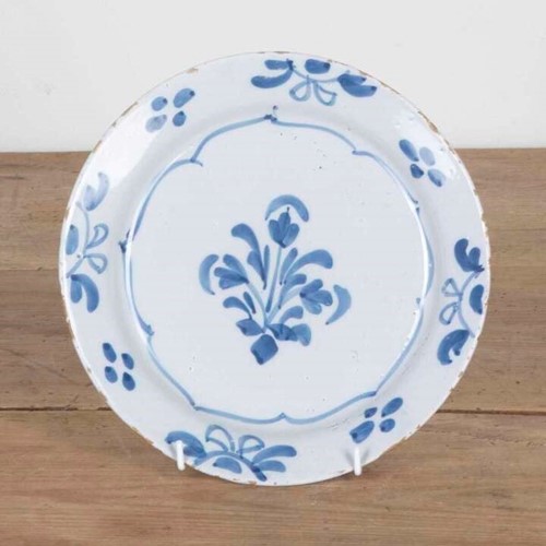 Early 18th Century Lambeth Delft Plate