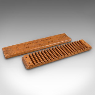 Vintage Cigar Press, German, Pine, ...