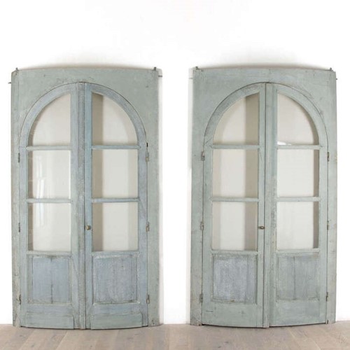 Stunning Pair Of French 19Th Century Oak Doors
