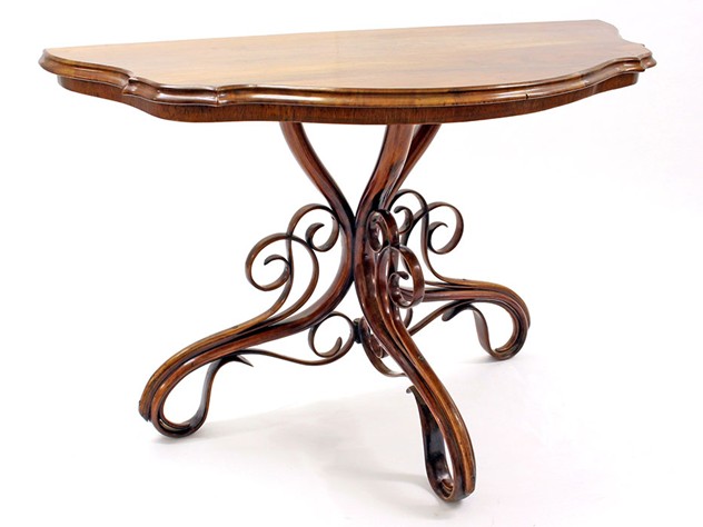 Mahogany Topped Bentwood Console Table by Thonet-david-griffith-antiques-David_Griffith_Antiques_01643_main_636063357396253537.jpg