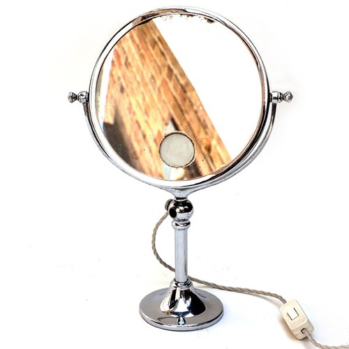 French Mirror Brot Illuminated Shaving Mirror