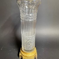 Glass and Ormolu Vase