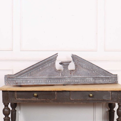Large 19th C Overdoor Pediment