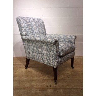 Large Howard And Sons Library Chair