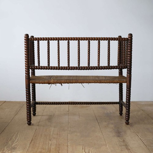 Early 20Th Century Bobbin Sofa