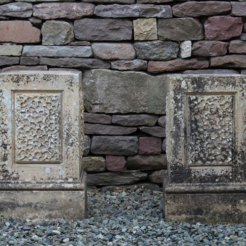 Pair of 19th Century Plinths