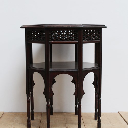 Late 19Th Century Moorish Side Table
