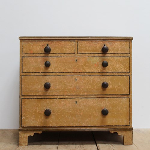 Early 19Th Century Pine Chest Of Drawers