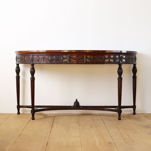 20Th Century Demi Lune Console Table