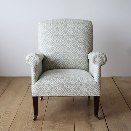 20Th Century Howard And Sons Library Chair