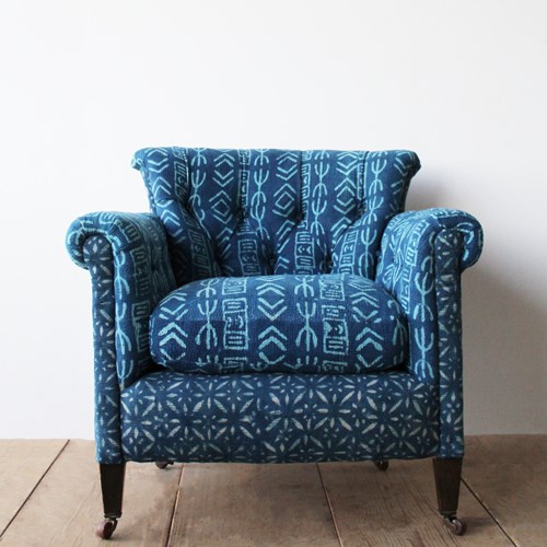 Howard And Sons Style Woodstock Armchair 