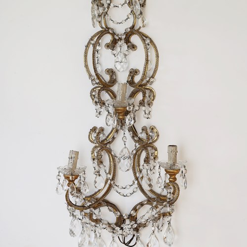 Pair Of 20Th Century Wall Appliqués