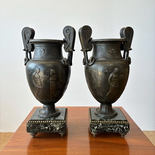 Pair Of French Vases
