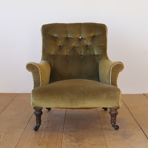 19Th Century Howard Style Armchair