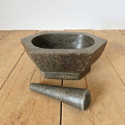 19Th Century Pestle And Mortar