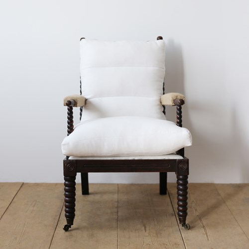 19Th Century Bobbin Armchair