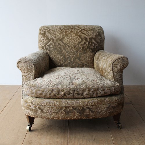 19Th Century Edwardian Howard Style Club Chair