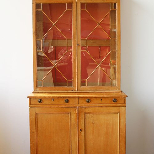 Early 19Th Century Astragal Glazed Cabinet