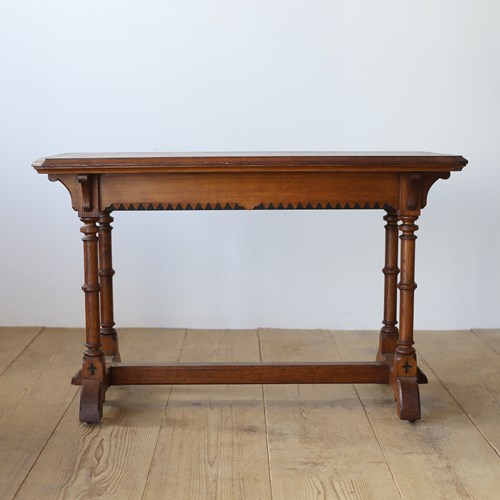 19Th Century Gothic Writing Table