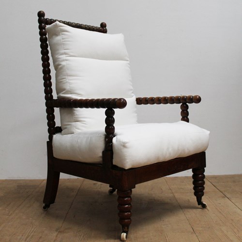 English 19Th Century Bobbin Chair