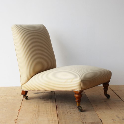 19Th Century Slipper Chair