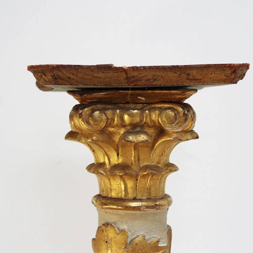 Pair Of Carved Columns