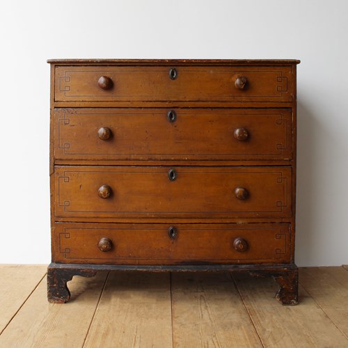 Early 19Th Century Georgian Chest Of Drawers