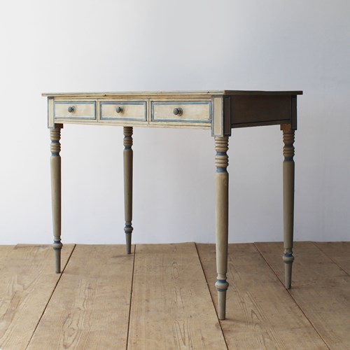 19Th Century Three Drawers Side Table