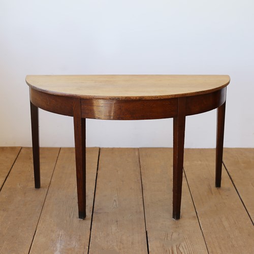 Pair Of Demi Lune Tables