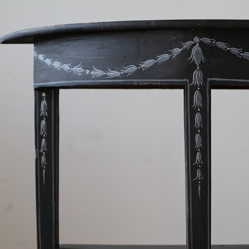 19Th Century Demi Lune Table